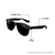 Rectangle Polarised Lens Grey Solid Full Rim Large Vision Express 21626P Sunglasses