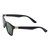 Wayfarer Polarised Lens Grey Solid Full Rim Medium Vision Express 72023P Sunglasses