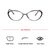 Full Rim Polycarbonate Oval Purple Medium Vision Express 31804 Eyeglasses