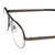Half Rim Metal Oval Gun Metal Medium Vision Express 29471 Eyeglasses