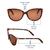 Cat eye Polarised Lens Brown Full Rim Medium Vision Express 41321P Sunglasses