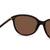 Brown Oval Sunglasses for Women