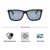 Wrap Polarised Lens Grey Solid Full Rim Medium Vision Express 21688P Sunglasses