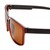 Rectangle Polarised Lens Brown Solid Full Rim Medium Vision Express 21691P Sunglasses