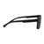 Black Rectangle Sunglasses for Men
