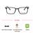 Full Rim Ultem Rectangle Black Medium Vision Express 29491 Eyeglasses