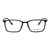 Full Rim Ultem Rectangle Black Medium Vision Express 29491 Eyeglasses