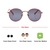 Round Grey Metal Full Rim Medium Vision Express 21780 Sunglasses