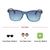 Wayfarer Blue Gradient Polycarbonate Full Rim Medium Vision Express 21790 Sunglasses