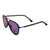 Aviator Blue Mirror Polycarbonate Full Rim Medium Vision Express 12081 Sunglasses
