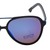 Aviator Blue Mirror Polycarbonate Full Rim Medium Vision Express 12081 Sunglasses