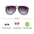 Aviator Grey Polycarbonate Full Rim Medium Vision Express 12083 Sunglasses