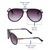 Aviator Grey Polycarbonate Full Rim Medium Vision Express 12083 Sunglasses