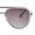 Aviator Brown Gradient Polycarbonate Full Rim Medium Vision Express 12085 Sunglasses