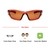 Wrap Polarised Lens Brown Solid Full Rim Medium Vision Express 81180P Sunglasses