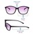 Wrap Grey Solid Polycarbonate Full Rim Medium Vision Express 81183 Sunglasses