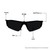 Wrap Grey Solid Polycarbonate Full Rim Medium Vision Express 81183 Sunglasses