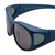 Wrap Grey Polycarbonate Full Rim Medium Vision Express 81189 Sunglasses