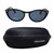 Cat eye Grey Polycarbonate Full Rim Medium Vision Express 41383 Sunglasses