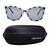 Rectangle Polarised Lens Grey Solid Full Rim Medium Vision Express 41400P Sunglasses