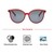 Cat eye Polarised Lens Grey Solid Full Rim Medium Vision Express 41407P Sunglasses