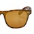 Rectangle Gold Polycarbonate Full Rim Medium Vision Express 21803 Sunglasses