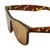 Rectangle Gold Polycarbonate Full Rim Medium Vision Express 21803 Sunglasses