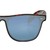 Rectangle Blue Mirror Polycarbonate Full Rim Medium Vision Express 21803 Sunglasses