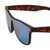 Rectangle Blue Mirror Polycarbonate Full Rim Medium Vision Express 21803 Sunglasses