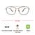 Full Rim Metal Rectangle Gold Medium Vision Express 29512MF Eyeglasses