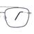 Full Rim Metal Rectangle Silver Medium Vision Express 29512MF Eyeglasses