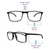 Full Rim Acetate Wrap Red Medium Vision Express 29519AF Eyeglasses