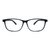 Full Rim Acetate Rectangle Blue Medium Vision Express 29520AF Eyeglasses