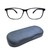 Full Rim Acetate Rectangle Blue Medium Vision Express 29520AF Eyeglasses
