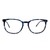 Full Rim Acetate Round Blue Unisex Medium Vision Express 12086AF Eyeglasses