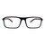 Full Rim TR90 Rectangle Black Medium Vision Express 29523AF Eyeglasses