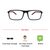 Full Rim TR90 Rectangle Black Medium Vision Express 29523AF Eyeglasses