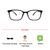 Full Rim TR90 Rectangle Black Medium Vision Express 29524AF Eyeglasses
