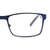 Full Rim Stainless Steel Rectangle Blue Large DbyD DBOM5001 Eyeglasses