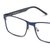 Full Rim Stainless Steel Rectangle Blue Large DbyD DBOM5001 Eyeglasses