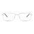Full Rim Stainless Steel Rectangle Gun Metal Large DbyD DBOM5011 Eyeglasses