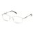 Full Rim Stainless Steel Rectangle Gun Metal Large DbyD DBOM5011 Eyeglasses