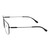 Full Rim Metal Rectangle Black Medium Heritage HEOM0022 Eyeglasses
