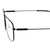 Full Rim Metal Rectangle Black Medium Heritage HEOM0022 Eyeglasses