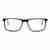 Full Rim Acetate Rectangle Black Medium Heritage HEOM0023 Eyeglasses