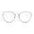 Full Rim Stainless Steel Cat Eye Black Medium Unofficial UNOF0077 Eyeglasses