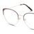 Full Rim Stainless Steel Cat Eye Violet Medium Unofficial UNOF0176 Eyeglasses