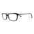 Blue Shield (Zero Power) Kids Computer Glasses: Rectangle Black Acetate Large 61401AF