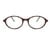 Blue Shield (Zero Power) Kids Computer Glasses : Round Brown Acetate Medium 61404AF