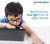 Blue Shield (Zero Power) Kids Computer Glasses : Oval Black Acetate Large 61405AF